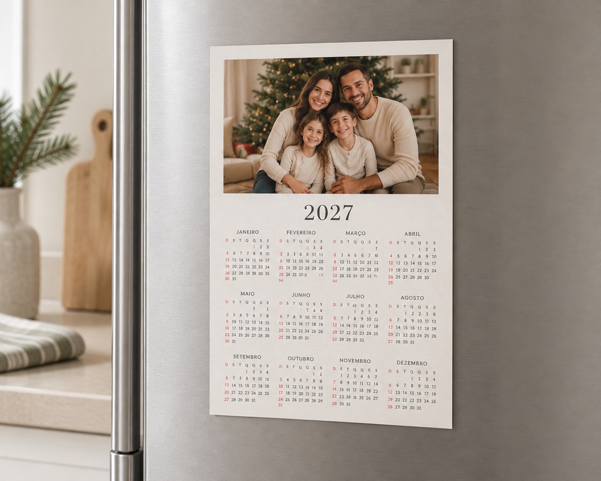 Calendário 15×21 de Natal